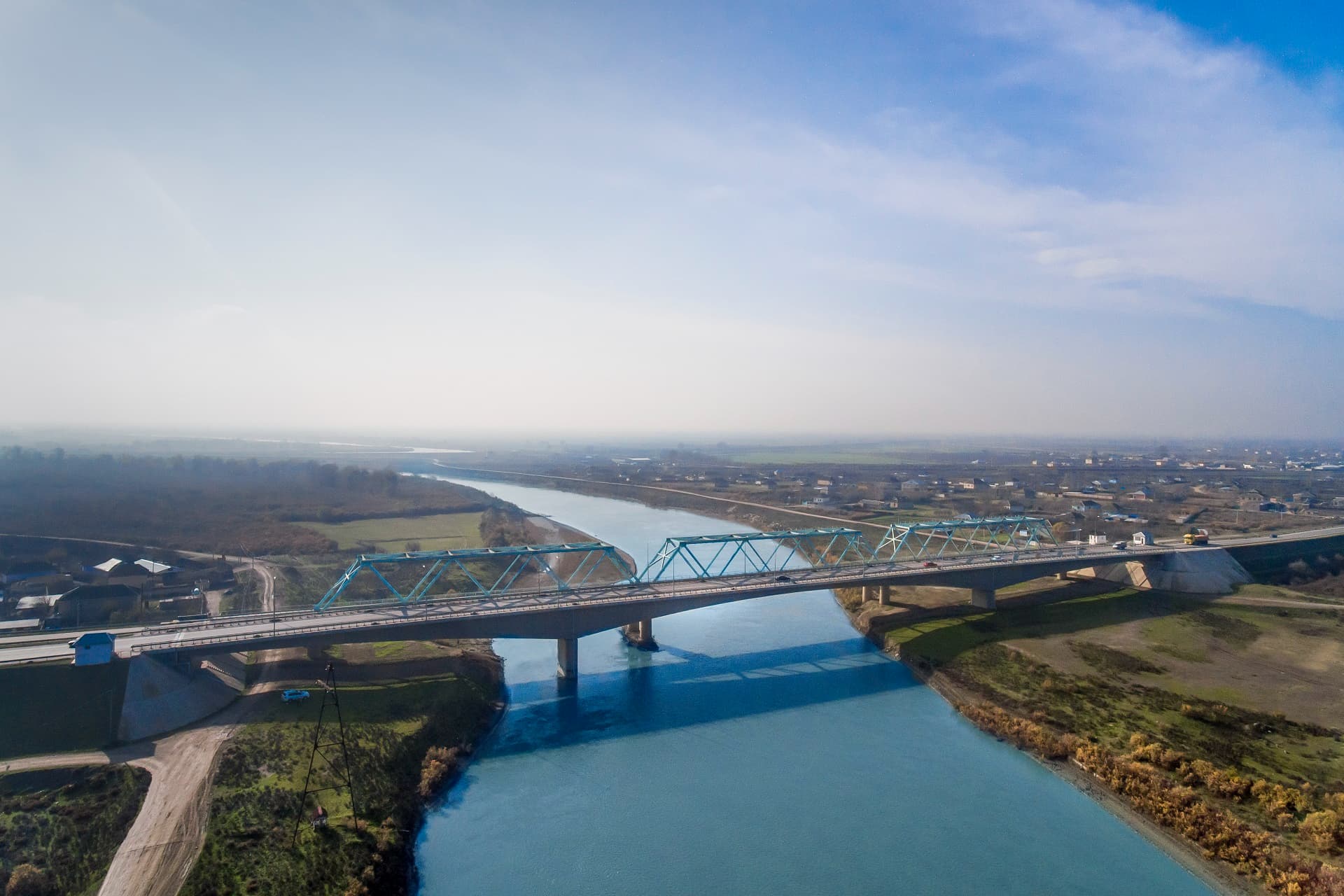 Проектирование моста через реку Кура на дороге М6 Аджикабул – Горадиз