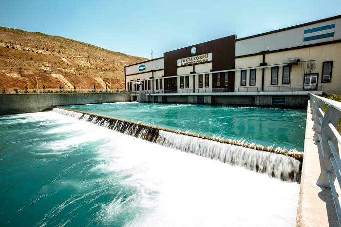 Ilham Aliyev attended the ceremony to start water supply from Takhtakorpu-Jeyranbatan canal to new lands in Khizi District