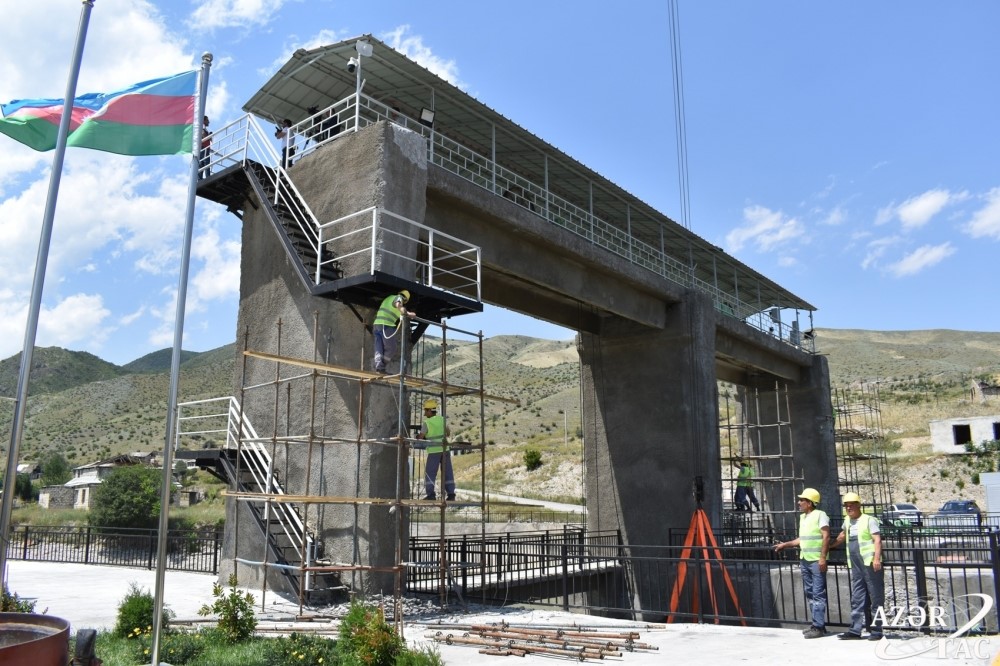 Engineering of repair and restoration works at the dam of the Sugovushan reservoir