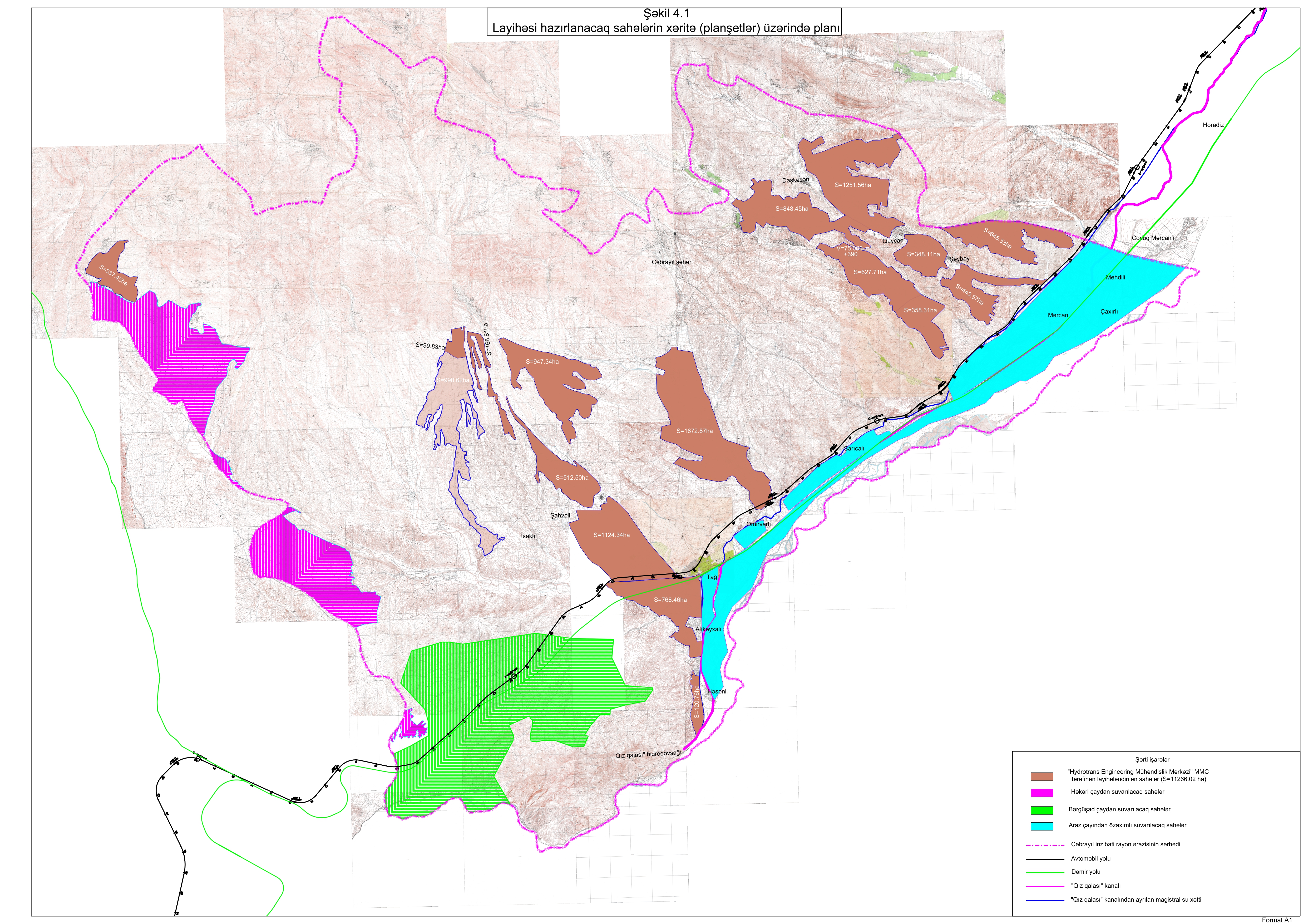 Ongoing Work on the Land Reclamation and Water Management Project in Jabrayil District