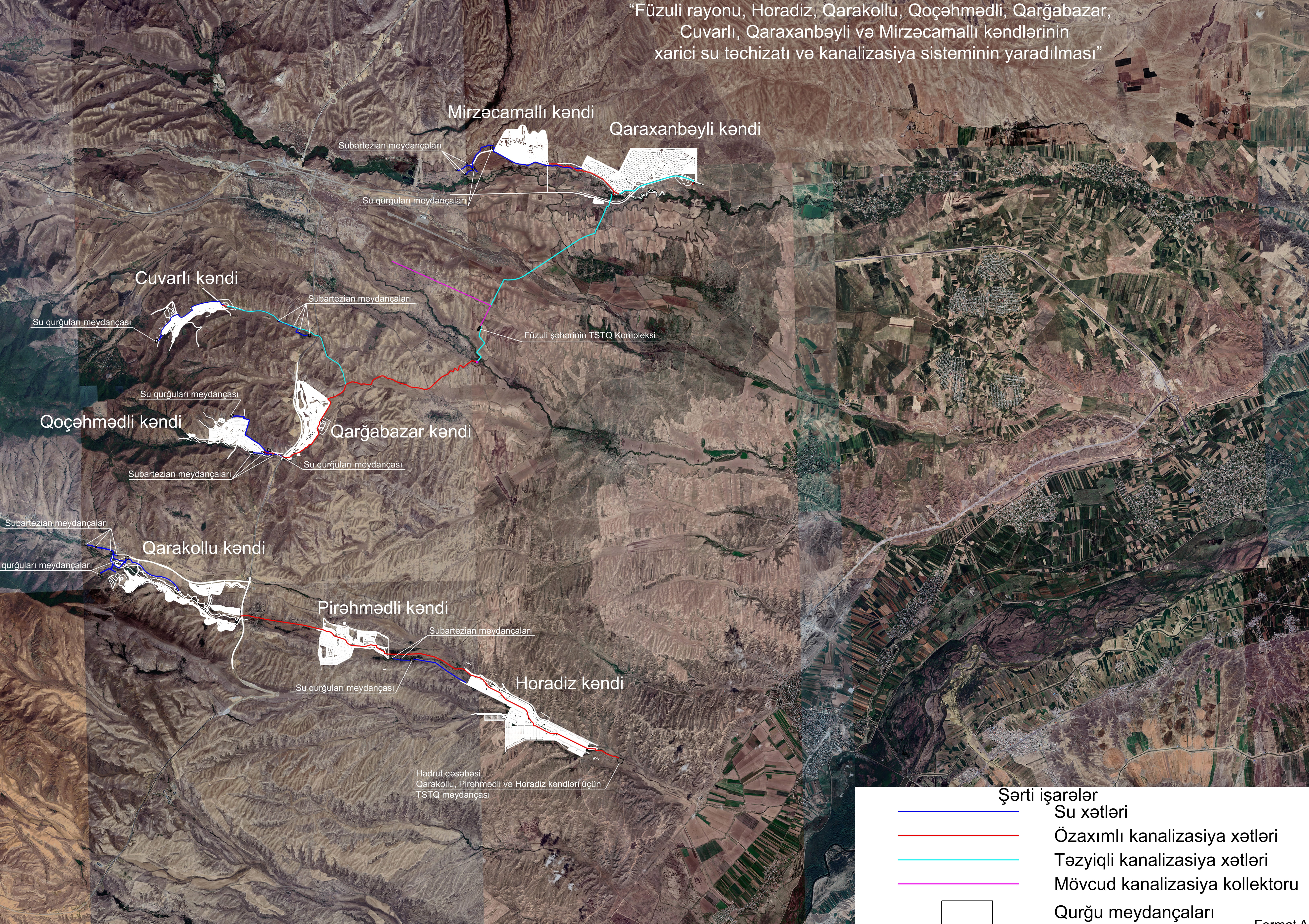 Fuzuli District: Ongoing Design of Water Supply and Sewerage Systems